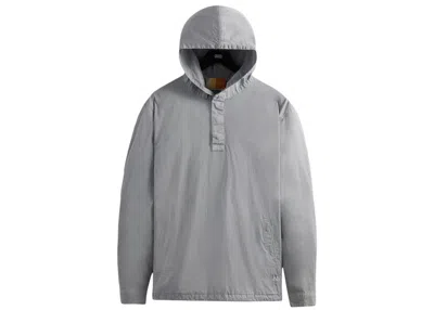 Pre-owned Kith Men's  Washed Cotton Adler Hoodie In Light Indigo