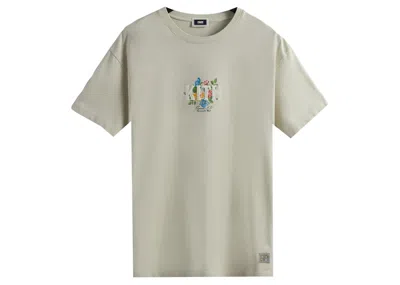 Pre-owned Kith Men's  Western Floral Tee Shirt In Chalk