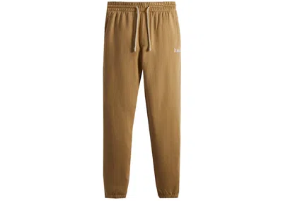 Pre-owned Kith Men's  Williams I Sweatpant (ss22) In Canvas In Brown