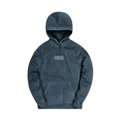 Pre-owned Kith Men's  Williams Iii Hoodie (fw20) In Anchor
