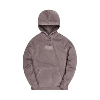 Pre-owned Kith Men's  Williams Iii Hoodie (fw20) In Dusty Mauve