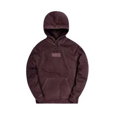 Pre-owned Kith Men's  Williams Iii Hoodie (fw20) In Magma