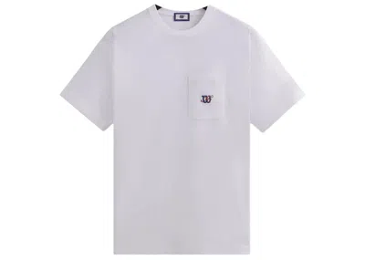 Pre-owned Kith Men's  Wilson Eiffel Tower Tee Shirt In White