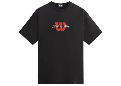 Pre-owned Kith Men's  Wilson  Et Kin Vintage Nelson Tee Shirt In Black