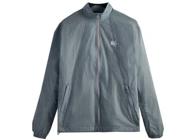 Pre-owned Kith Men's  Windsor Panelled Track Jacket In Light Indigo Blue