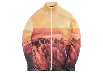 Pre-owned Kith Men's  Windsor Track Jacket In Wildfire In Red