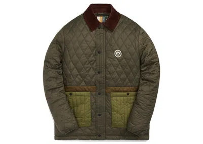 Pre-owned Kith Men's  Wyatt Jacket In Cypress In Green