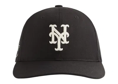 Pre-owned Kith Men's  X '47 New York Mets Heavy Twill Franchise Long Sleeve Cap In Black