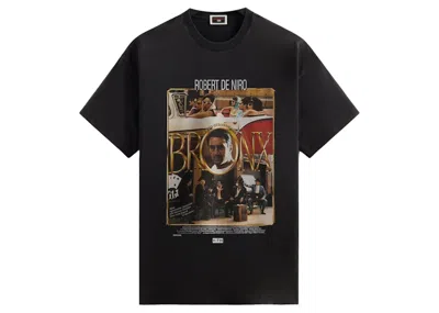 Pre-owned Kith Men's  X A Bronx Tale German Poster Vintage Tee Shirt In Black