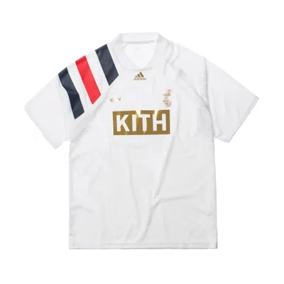 Pre-owned Kith Men's  X Adidas Match Jersey In Flamingos Home In Pink