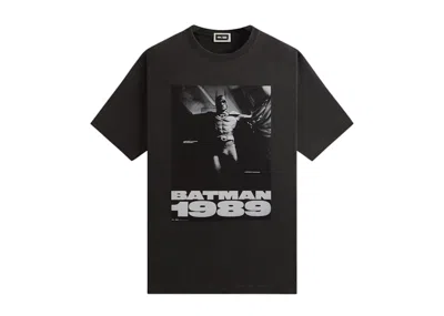 Pre-owned Kith Men's  X Batman 1989 Justice Vintage Tee Shirt In Black