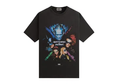 Pre-owned Kith Men's  X Batman And Robin Vintage Tee Shirt In Black