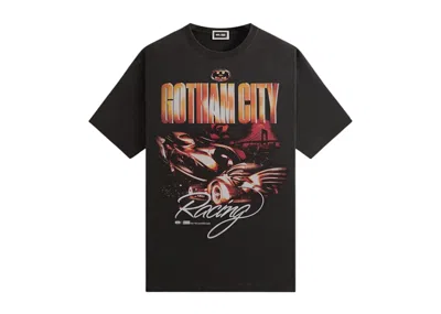 Pre-owned Kith Men's  X Batman Batmobile Vintage Tee Shirt In Black