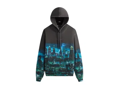 Pre-owned Kith Men's  X Batman Gotham Vintage Nelson Hoodie In Black