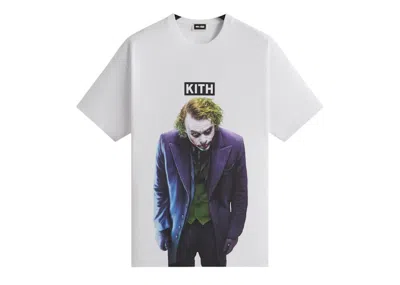 Pre-owned Kith Men's  X Batman Joker Tee Shirt In White