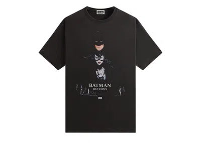 Pre-owned Kith Men's  X Batman Returns Vintage Tee Shirt In Black