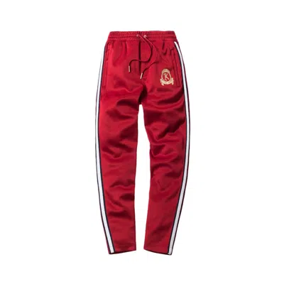 Pre-owned Kith Men's  X Bergdorf Goodman Slim Track Pant In Scarelet Red Red