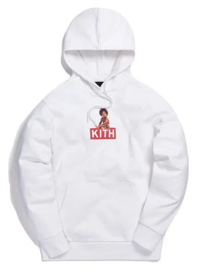 Pre-owned Kith Men's  X Biggie Classic Logo Hoodie In White