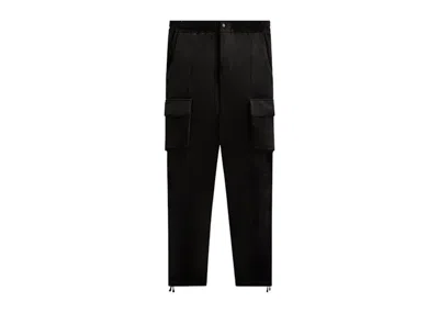 Pre-owned Kith Men's  X Bmw Bonded Velour Bristol Cargo Pant In Black