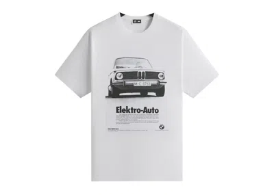 Pre-owned Kith Men's  X Bmw Electro Auto Vintage Tee Shirt In White