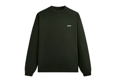 Pre-owned Kith Men's  X Bmw Knit Long Sleeve Mock Neck In Vitality