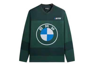 Pre-owned Kith Men's  X Bmw Long Sleeve Malik Jersey In Vitality