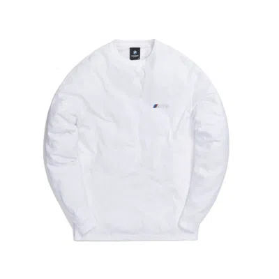 Pre-owned Kith Men's  X Bmw Motorsports Long Sleeve Tee Shirt In White