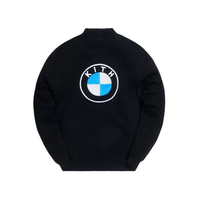 Pre-owned Kith Men's  X Bmw Roundel Sweater In Black