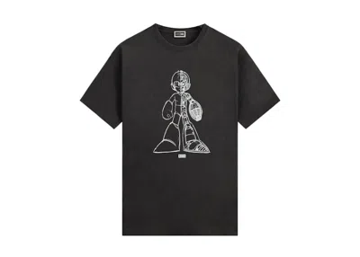 Pre-owned Kith Men's  X Capcom Mega Man Sketch Vintage Tee Shirt In Black