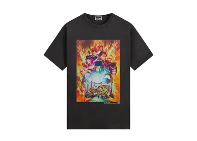 Pre-owned Kith Men's  X Capcom Street Fighter Iv Ultra Vintage Tee Shirt In Black