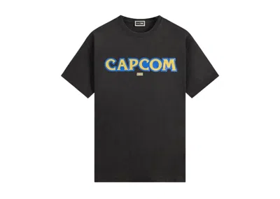Pre-owned Kith Men's  X Capcom Vintage Tee Shirt In Black