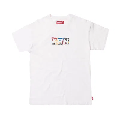 Pre-owned Kith Men's  X Cocacola Cubed Global Logo Tee Shirt In White
