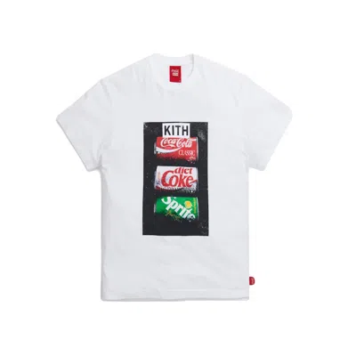 Pre-owned Kith Men's  X Cocacola Flavors Vintage Tee Shirt In White
