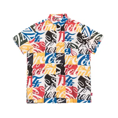 Pre-owned Kith Men's  X Cocacola Hawaiian Button Up
