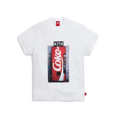 Pre-owned Kith Men's  X Cocacola Machine Vintage Tee Shirt In White