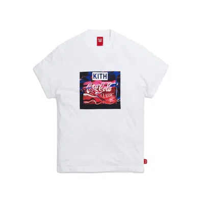 Pre-owned Kith Men's  X Cocacola Water Vintage Tee Shirt In White
