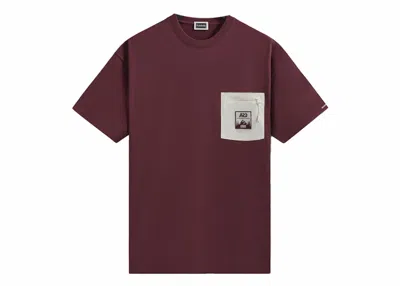 Pre-owned Kith Men's  X Columbia Ard Poster Vintage Tee Shirt In Magma
