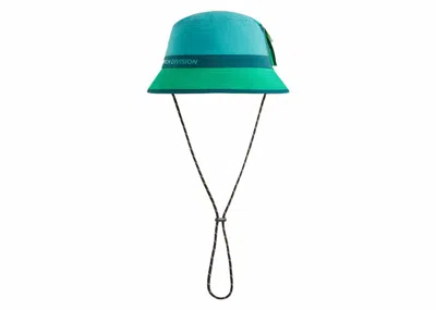 Pre-owned Kith Men's  X Columbia Bagwell Nylon Utility Bucket Hat In Ferment