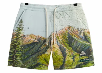 Pre-owned Kith Men's  X Columbia Big Sur Fleece Short In Arrival