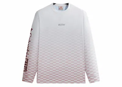 Pre-owned Kith Men's  X Columbia Deflector 2.0 Longsleeve Shirt In Red Velvet