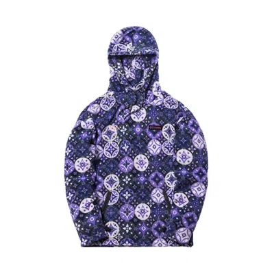 Pre-owned Kith Men's  X Columbia Fleece Hoodie In Emperor Purple