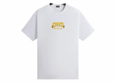 Pre-owned Kith Men's  X Columbia Landscape Classic Logo Tee Shirt In Opulence