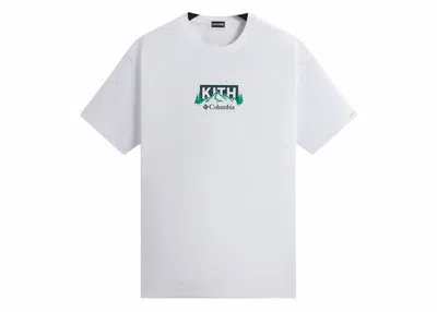 Pre-owned Kith Men's  X Columbia Landscape Classic Logo Tee Shirt In Stadium
