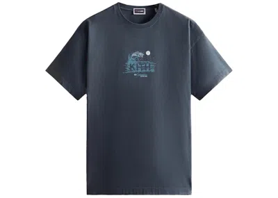 Pre-owned Kith Men's  X Columbia Pfg High Tide Vintage Tee Shirt In Nocturnal