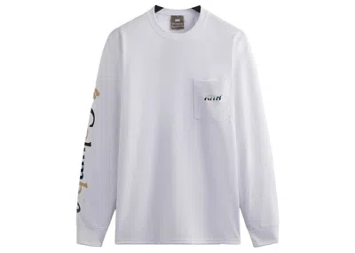 Pre-owned Kith Men's  X Columbia Pfg Terminal Tackle Long Sleeve Shirt In White