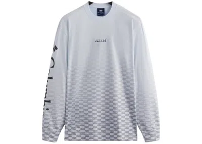 Pre-owned Kith Men's  X Columbia Pfg Terminal Tackle Long Sleeve Shirt In White Gradient