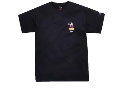 Pre-owned Kith Men's  X Disney 90s Classic Logo Mickey Tee Shirt In Black