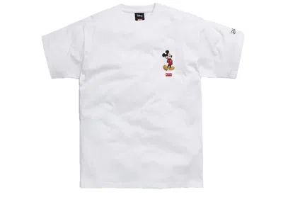 Pre-owned Kith Men's  X Disney 90s Classic Logo Mickey Tee Shirt In White