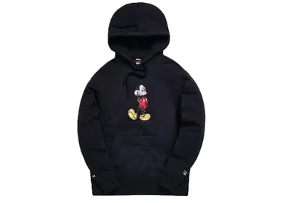 Pre-owned Kith Men's  X Disney 90s Classic Mickey Crystal Hoodie In Black