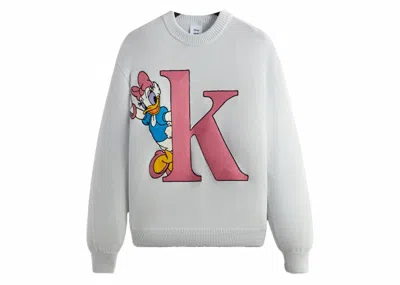 Pre-owned Kith Men's  X Disney Mickey & Friends Daisy K Crewneck Sweatshirt Sweater In Preview